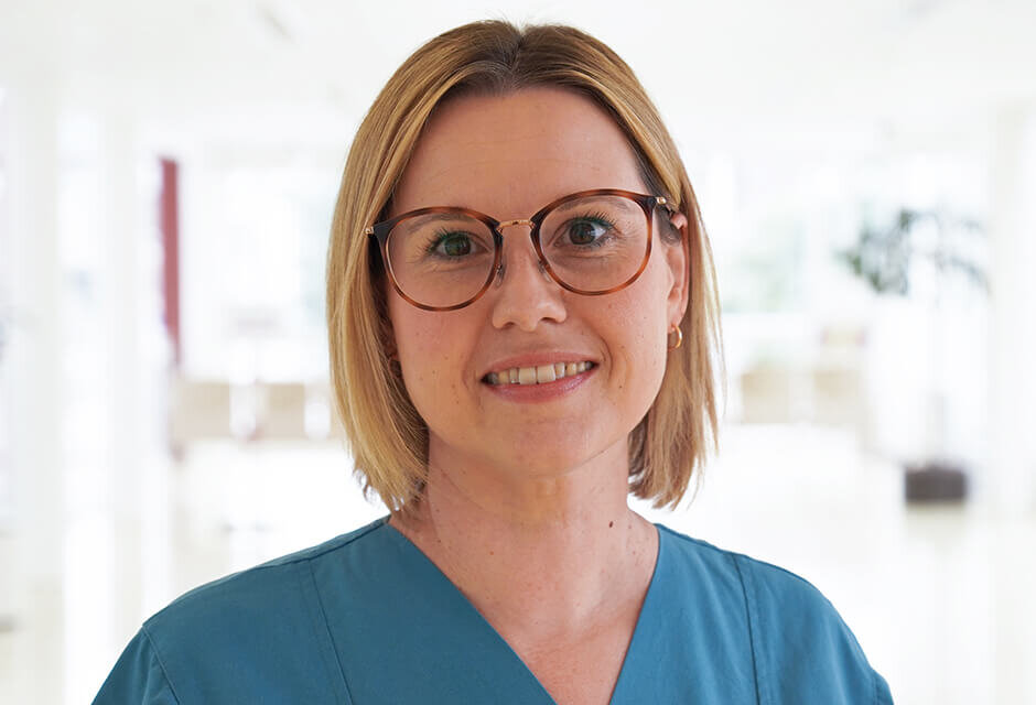 Eva-Maria Jung, Stationsleiterin in der Kinderklinik in Kaiserslautern