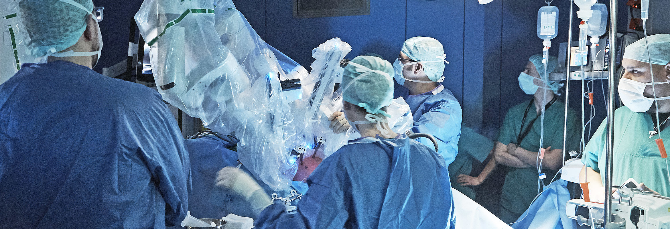 Operation mit dem OP-Roboter DaVinci am Westpfalz-Klinikum Kaiserslautern