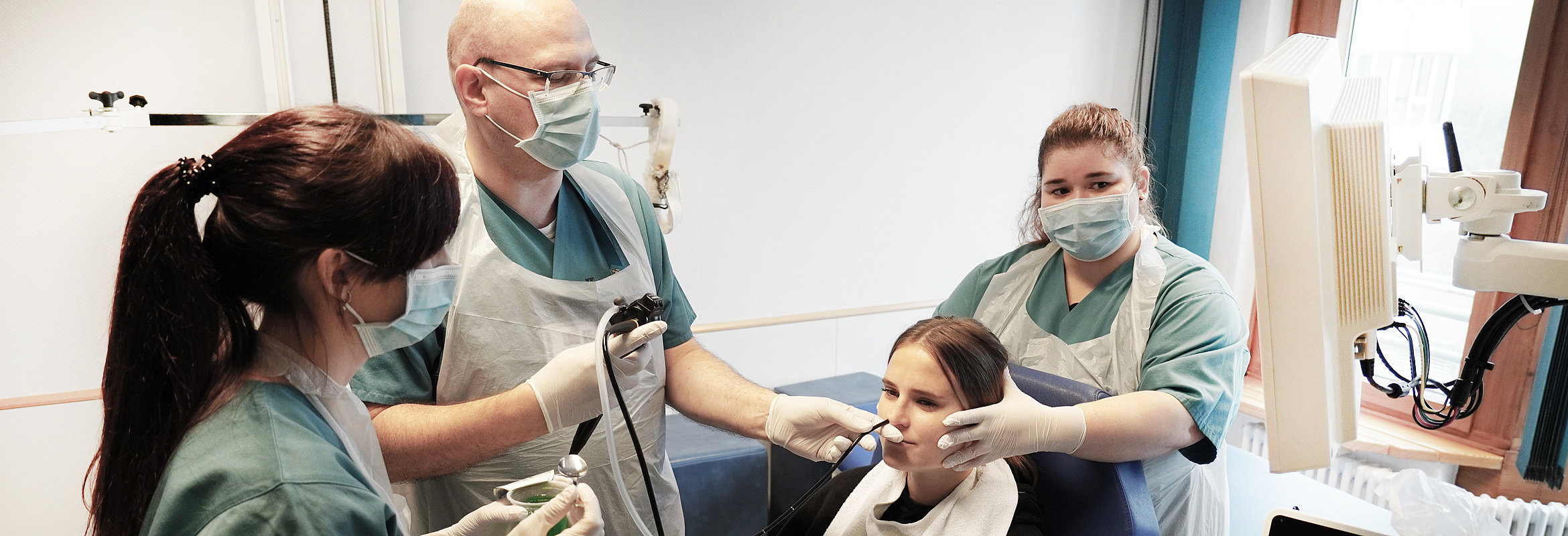 Schlucktraining in der Klinik für neurologische und neurochirurgische Frührehabilitation in Kusel