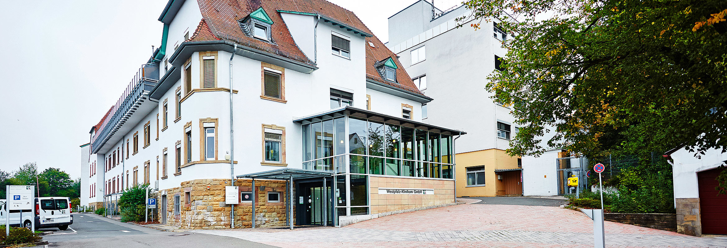 Haupteingang Westpfalz-Klinikum Rockenhausen