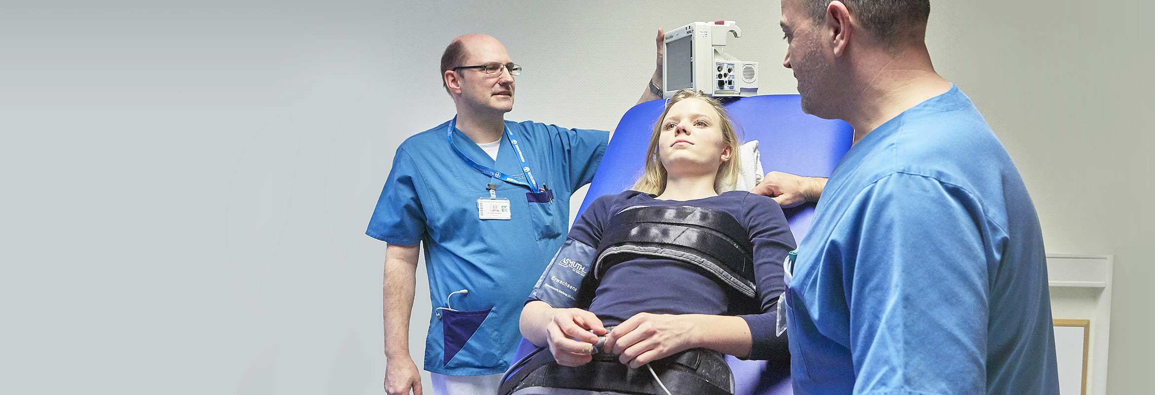 Training in der Klinik für neurologische und neurochirurgische Frührehabilitation in Kusel