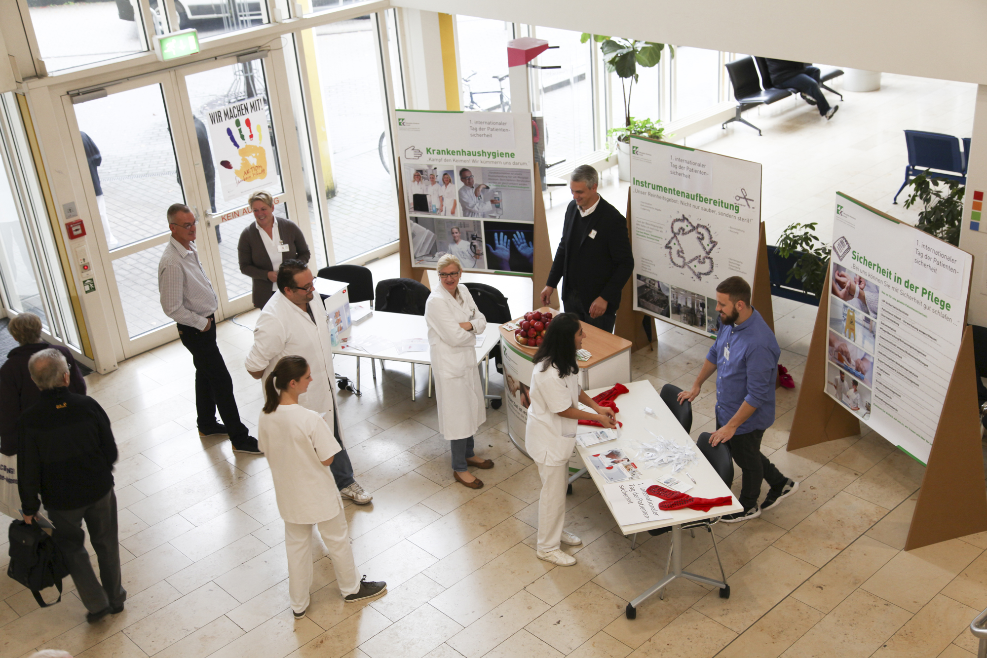 Der Aktionstag zur Patientensicherheit im Westpfalz-Klinikum